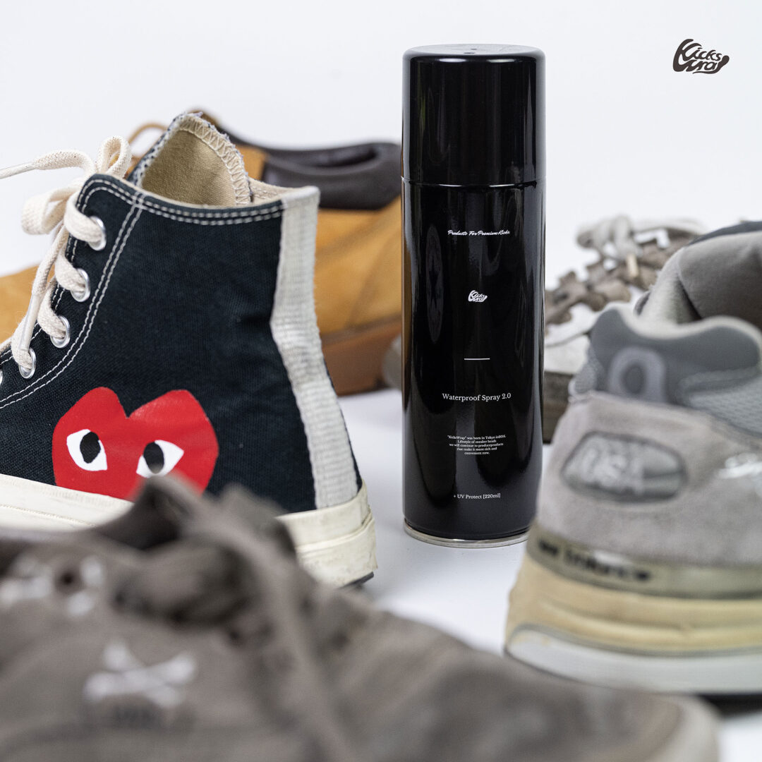 KicksWrapのベストセラー「Waterproof Spray」のアップデートバーション「2.0」が2025年 9/25 19:00~発売 (キックスラップ)