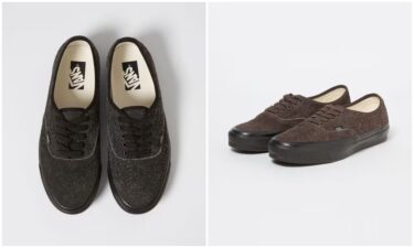 【2025年 9月下旬 発売】BEAUTY&YOUTH EXCLUSIVE / VANS PREMIUM AUTHENTIC "Black/Brown" (ビューティアンドユース バンズ プレミアム オーセンティック) [VN000EBNBKA/VN000EBNY49]