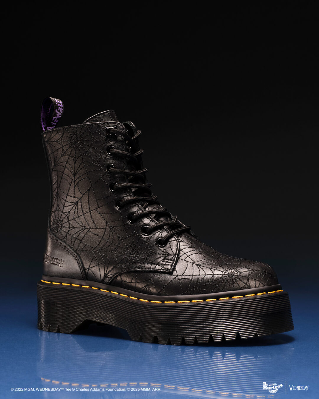 Dr. Martens × Netflixのドラマ「WEDNESDAY/ウェンズデー」コラボ第2弾が2025年 10/8 発売 (ドクターマーチン ネットフリックス)