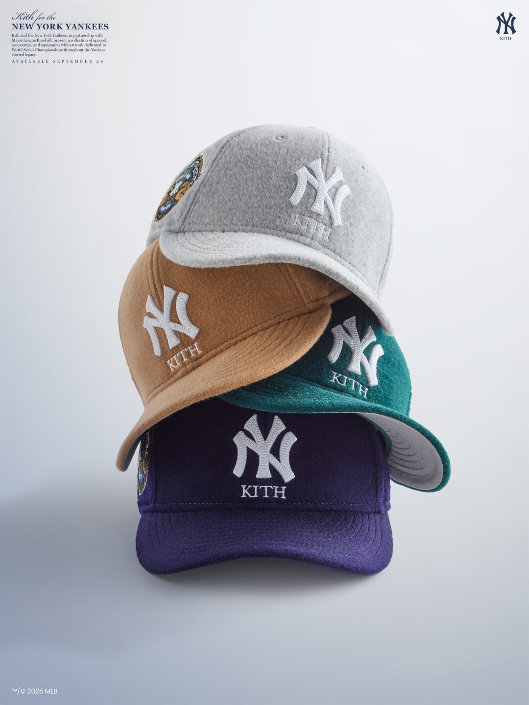 Kith for the New York Yankees 2025 コレクションが9/27 発売 (キス ヤンキース)