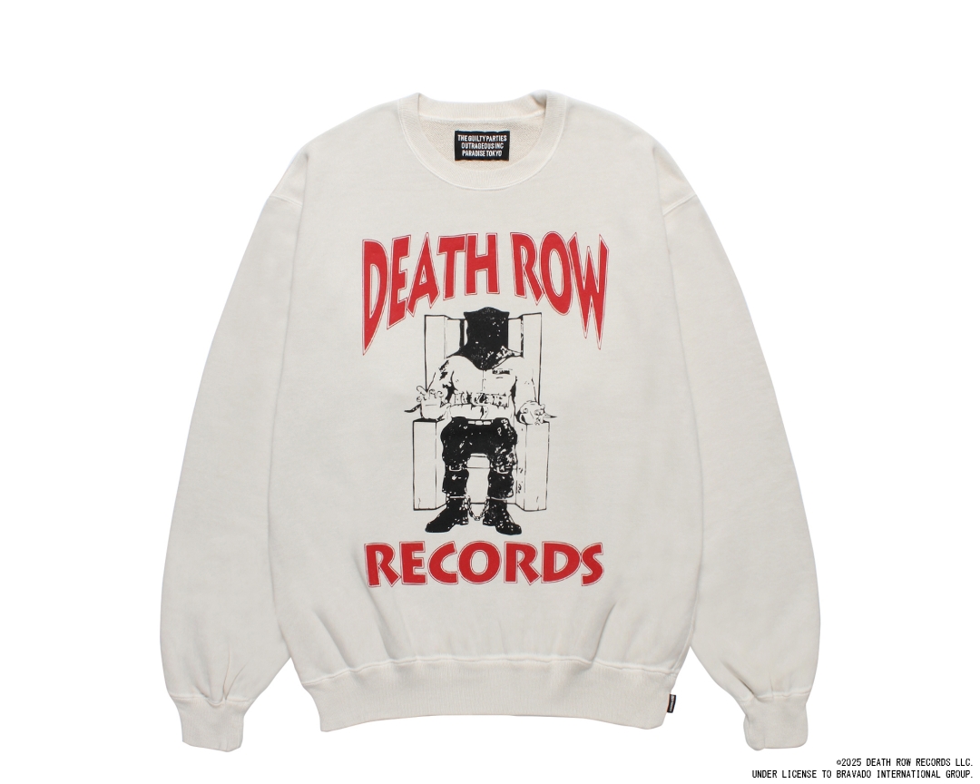WACKO MARIA x DEATH ROW RECORDS 2025年 秋冬コラボが9/27 発売 (ワコマリア デス・ロウ・レコード)