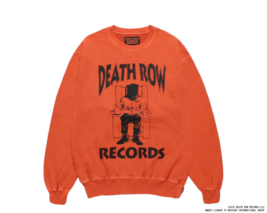 WACKO MARIA x DEATH ROW RECORDS 2025年 秋冬コラボが9/27 発売 (ワコマリア デス・ロウ・レコード)