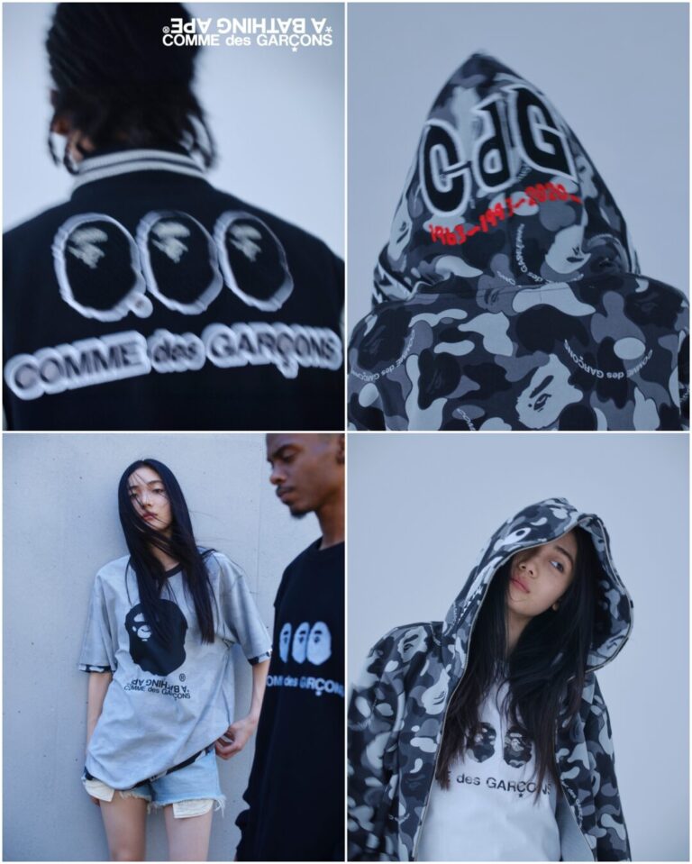 A BATHING APE × COMME des GARÇONS 2025 FW 新作コレクションが 2024