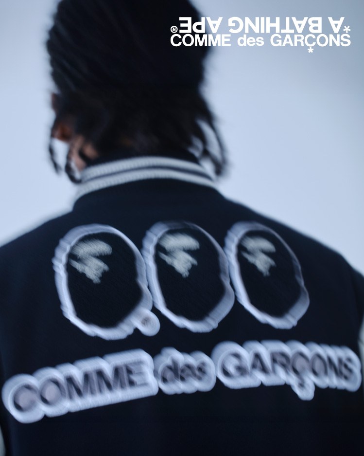 A BATHING APE × COMME des GARÇONS 2025 FW 新作コレクションが 2024年 9/20 発売 (ア ベイシング エイプ コム デ ギャルソン)