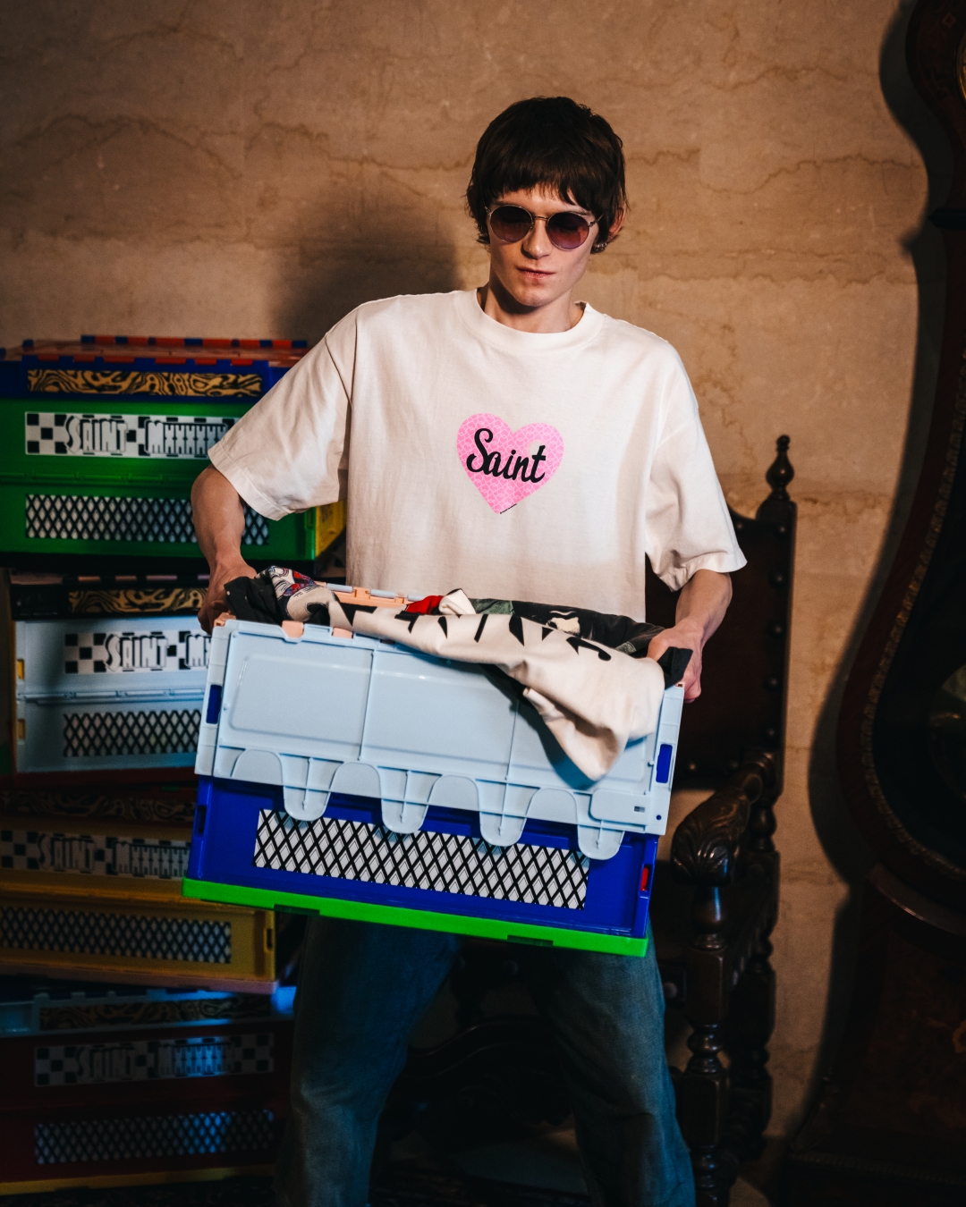 SAINT Mxxxxxx 2025 FW 6th Dropとして「NaS」&「BABYLON」&「河村康輔」&「Dr Woo」とのコラボアイテムが9/13 発売 (セントマイケル 2025年 秋冬)