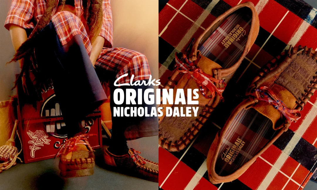 UNION TOKYO EXCLUSIVE / Clarks Originls × Nicholas Daley Wallabee "Brown Combi"が2025年 10/4 発売 (ユニオン トウキョウ クラークス オリジナルズ ニコラス・デイリー ワラビー)