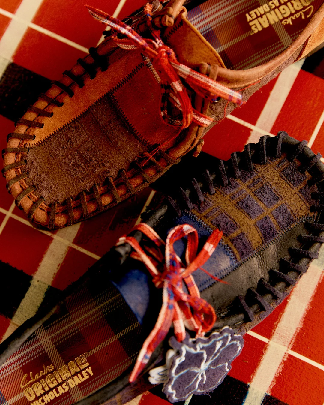 UNION TOKYO EXCLUSIVE / Clarks Originls × Nicholas Daley Wallabee “Brown Combi”が2025年 10/4 発売 (ユニオン トウキョウ クラークス オリジナルズ ニコラス・デイリー ワラビー)