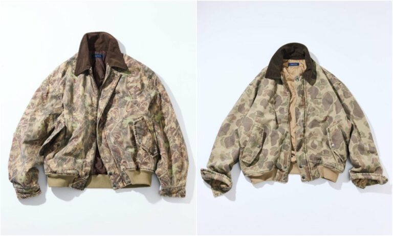 NAUTICA 2025 FW “カモ柄ボンバージャケット – ダックハンター/リアル