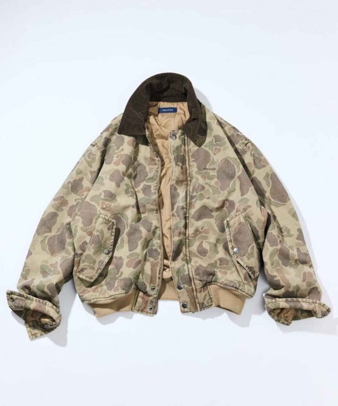 NAUTICA 2025 FW “カモ柄ボンバージャケット – ダックハンター/リアルツリーカモ”が発売 (ノーティカ)