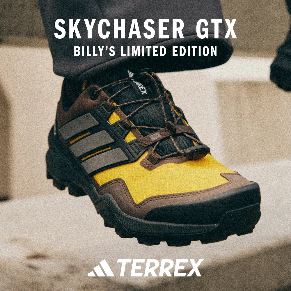 【2025年 10/4 発売】BILLY'S × adidas Originals TERREX SKYCHASER GORE-TEX “Crew Yellow/Core Black” (ビリーズ アディダス オリジナルス テレックス スカイチェイサー ゴアテックス “イエロー/ブラック”) [HQ2690]