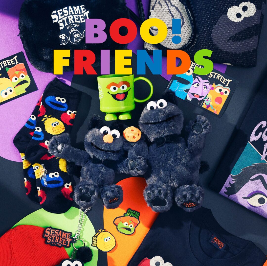 セサミストリート “2025 ハロウィンコレクション”が10/2 発売 (SESAME STREET “Halloween Collection”)