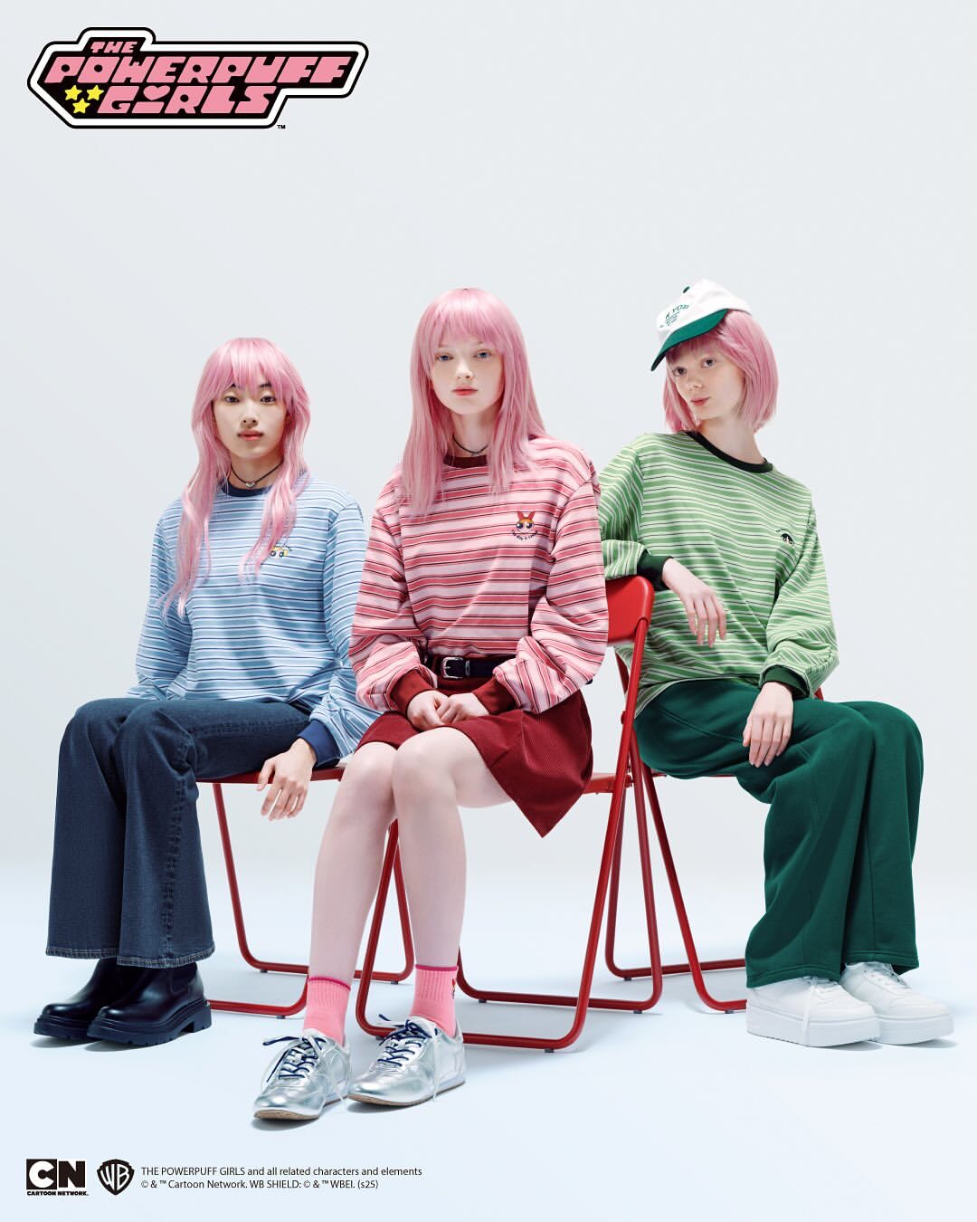 パワーパフガールズ × GU 2025 FW コラボレーションが2025年 10/6 発売 (ジーユー THE POWERPUFF GIRLS)