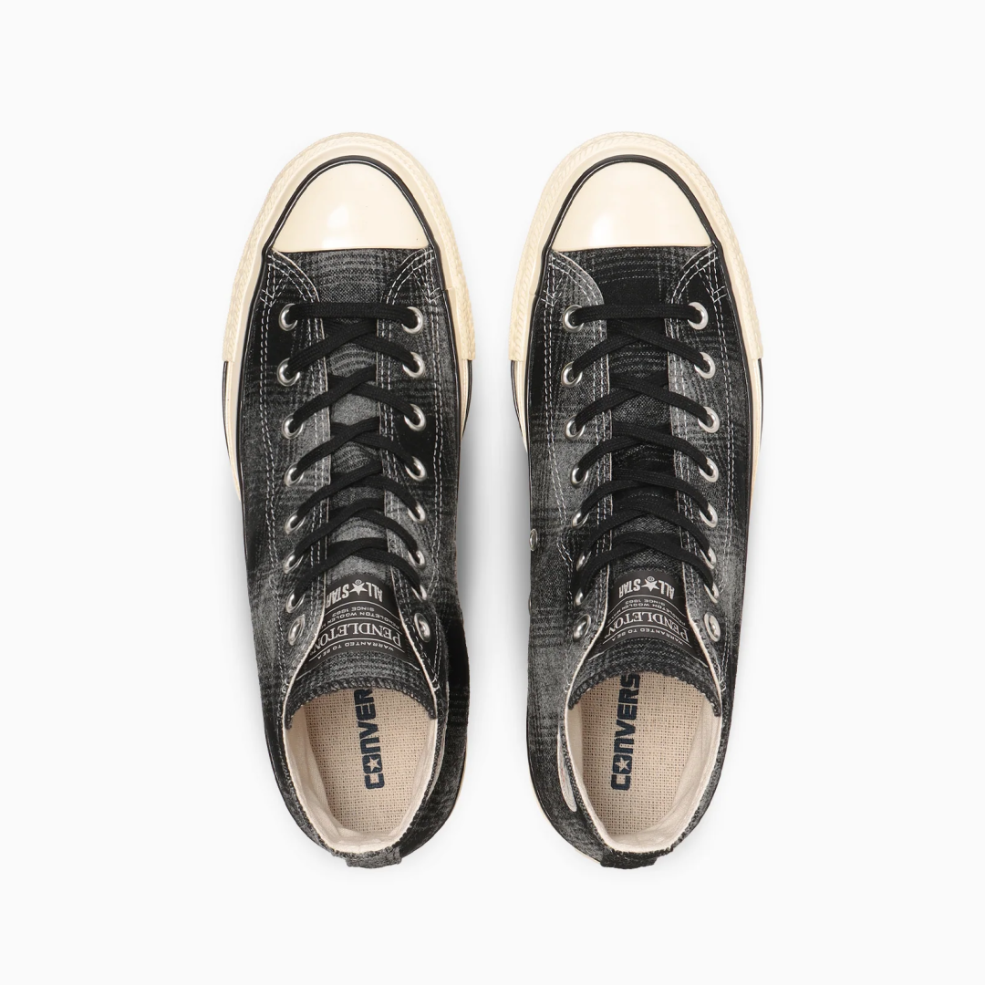 【2025年 10/15 発売】CONVERSE × PENDLETON ALL STAR AGED HI “Black/Grey” (コンバース ペンドルトン オールスター エイジド)