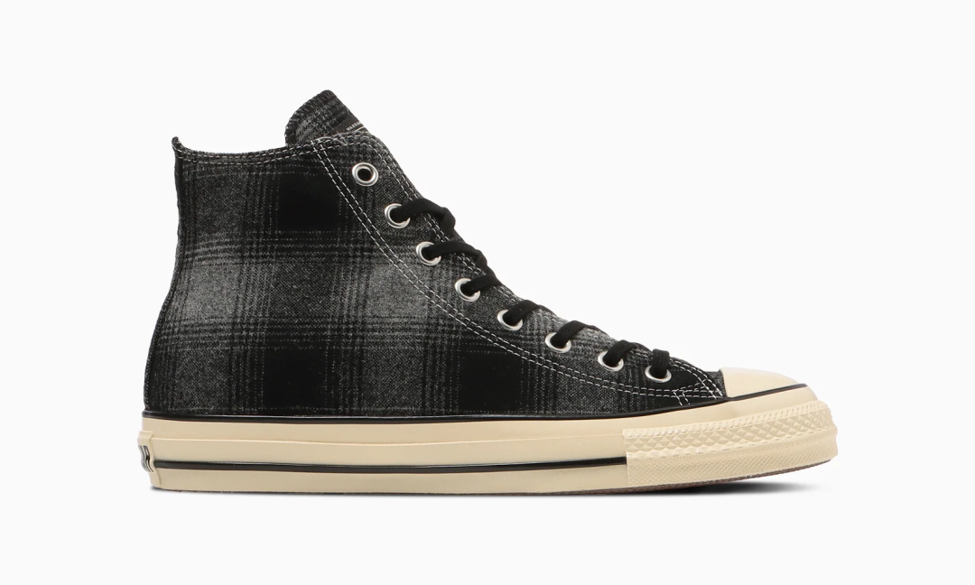 【2025年 10/15 発売】CONVERSE × PENDLETON ALL STAR AGED HI “Black/Grey” (コンバース ペンドルトン オールスター エイジド)