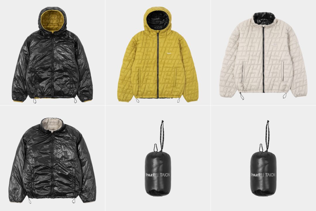 HUF × TAION 2025 FW コラボアイテムが2025年 10/3 発売 (ハフ タイオン)