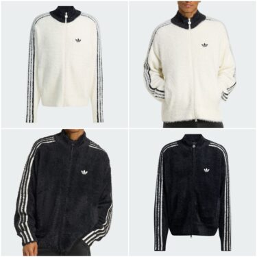 フェイクモヘヤ素材の”アディダス オリジナルス クラシック トラックトップ”が2025年 11/1 発売 (adidas Originals Faux Mohair Classic Track Top) [KR5152/KR5145]
