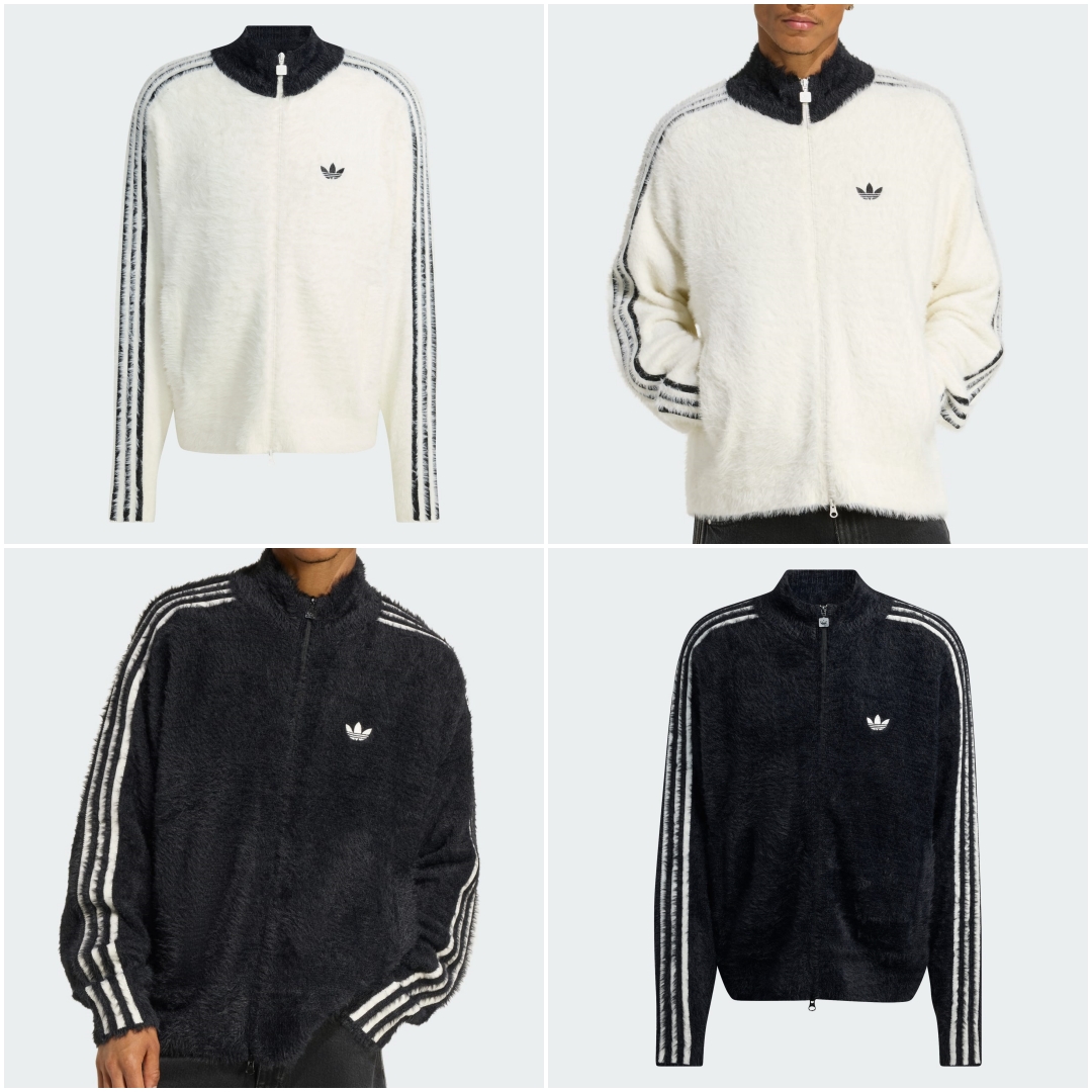 フェイクモヘヤ素材の”アディダス オリジナルス クラシック トラックトップ”が2025年 11/1 発売 (adidas Originals Faux Mohair Classic Track Top) [KR5152/KR5145]