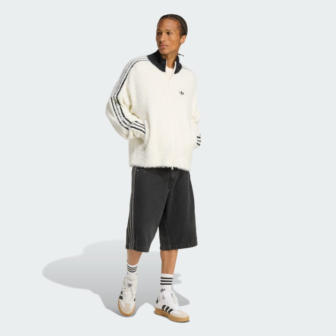 フェイクモヘヤ素材の”アディダス オリジナルス クラシック トラックトップ”が2025年 11/1 発売 (adidas Originals Faux Mohair Classic Track Top) [KR5152/KR5145]