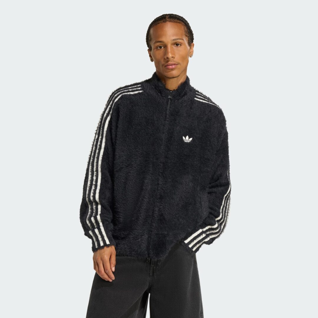 フェイクモヘヤ素材の”アディダス オリジナルス クラシック トラックトップ”が2025年 11/1 発売 (adidas Originals Faux Mohair Classic Track Top) [KR5152/KR5145]