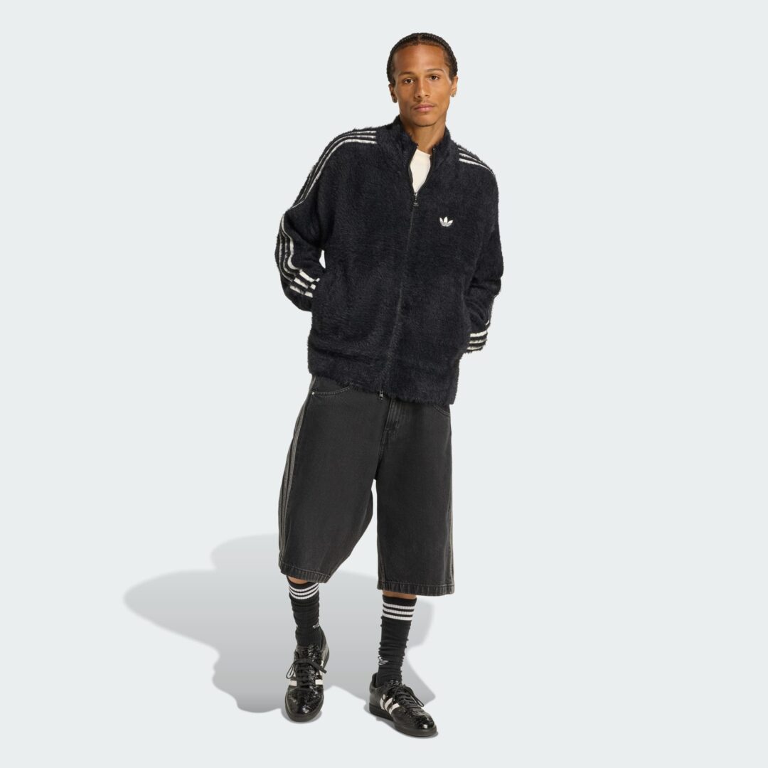 フェイクモヘヤ素材の”アディダス オリジナルス クラシック トラックトップ”が2025年 11/1 発売 (adidas Originals Faux Mohair Classic Track Top) [KR5152/KR5145]