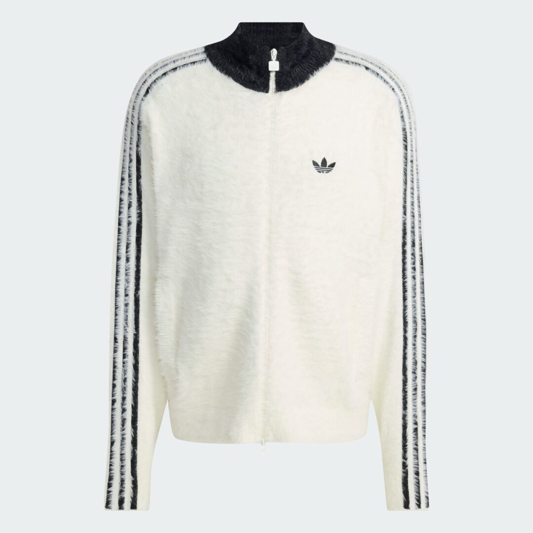 フェイクモヘヤ素材の”アディダス オリジナルス クラシック トラックトップ”が2025年 11/1 発売 (adidas Originals Faux Mohair Classic Track Top) [KR5152/KR5145]