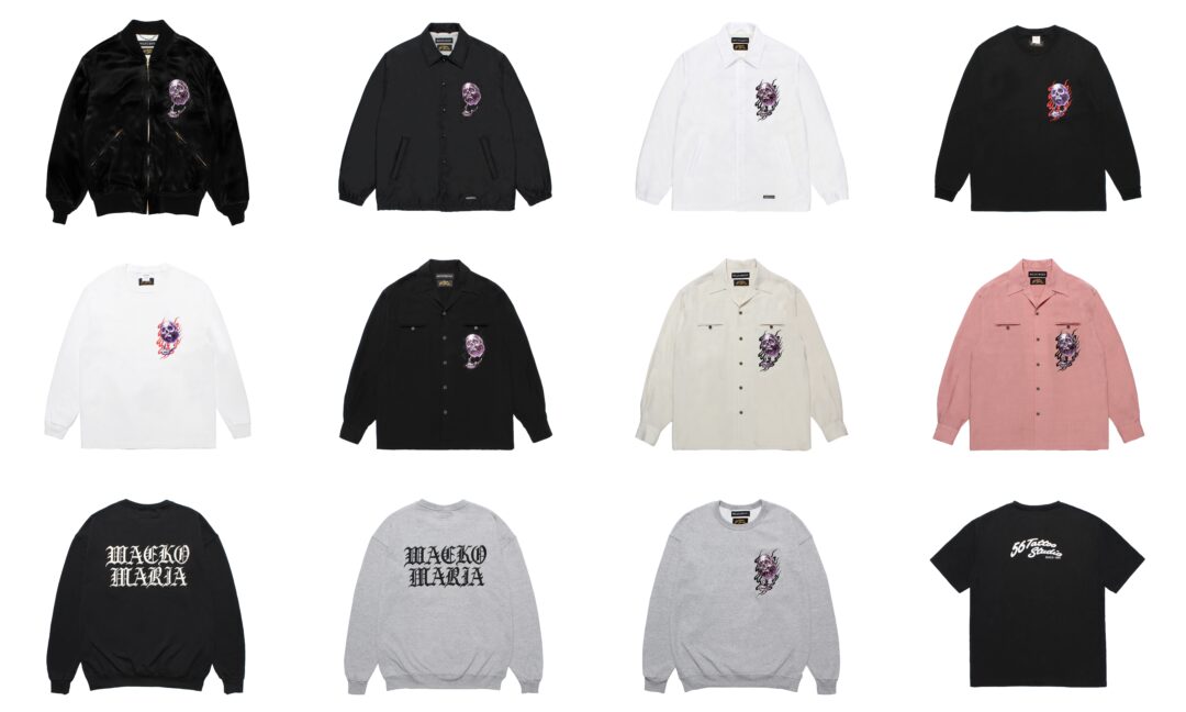 WACKO MARIA × 56 TATTOO STUDIO 2025 FW コラボ コレクションが10/4 発売 (ワコマリア 56タトゥースタジオ 2025年 秋冬)