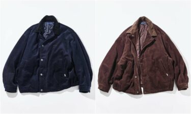 NAUTICA 2025 FW “中綿 ストーンバイオ加工 コーデュロイブルゾン ショート丈”が発売 (ノーティカ)