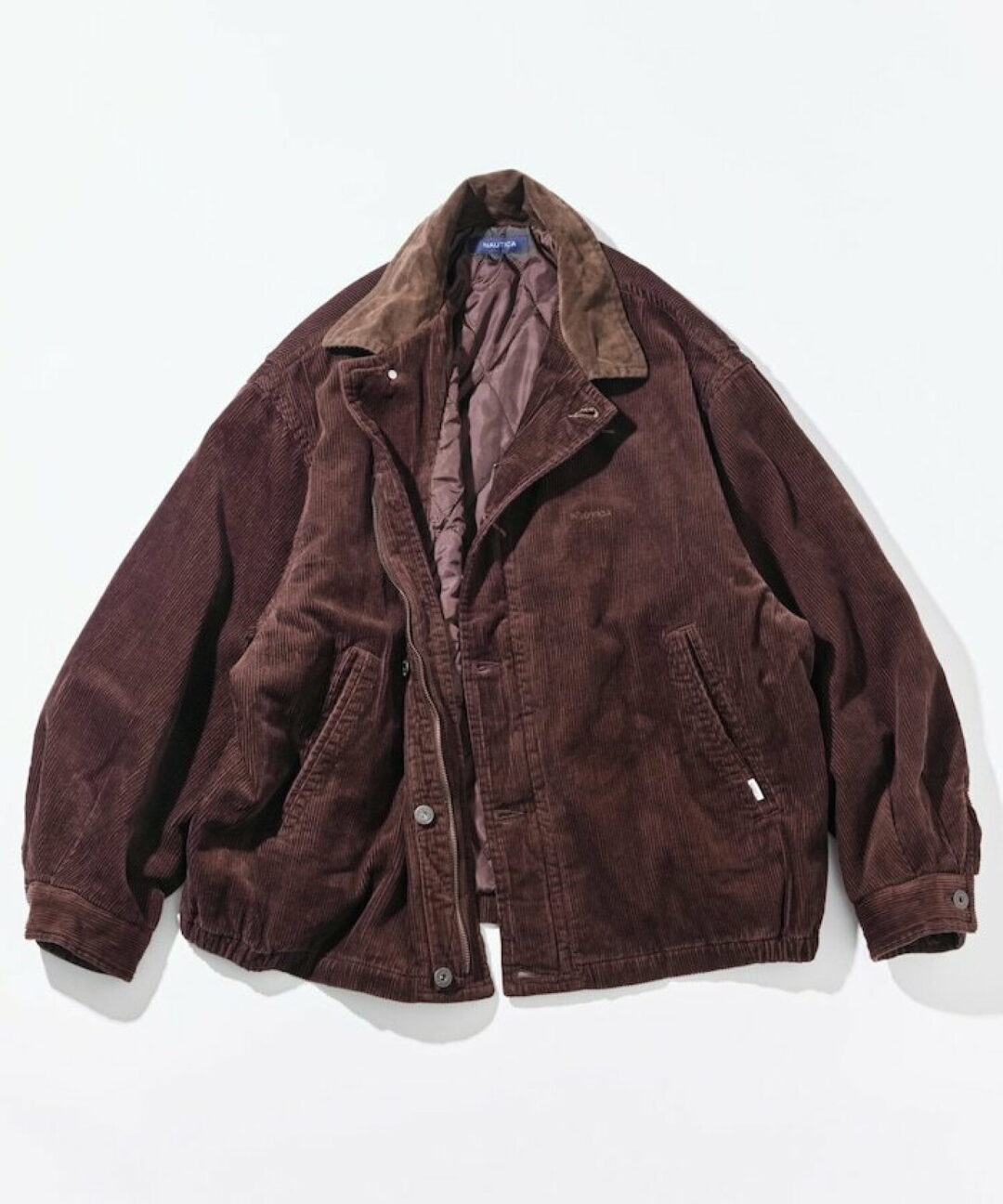 NAUTICA 2025 FW “中綿 ストーンバイオ加工 コーデュロイブルゾン ショート丈”が発売 (ノーティカ)