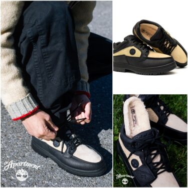 【2025年 10/25 & 11/7 発売】Timberland × the Apartment “Haritage Moc Toe Mid” (ティンバーランド アパートメント "ヘリテージ モックトゥ ミッド")