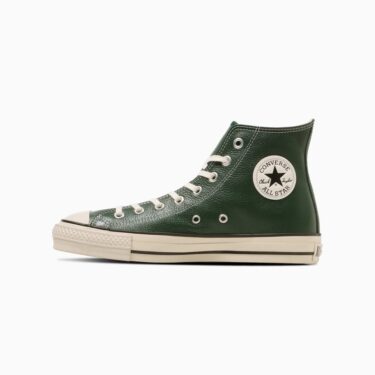 【2025年 11/21 発売】CONVERSE LEATHER ALL STAR J HI "Deep Green" (コンバース レザー オールスター "ディープグリーン") [31316730]
