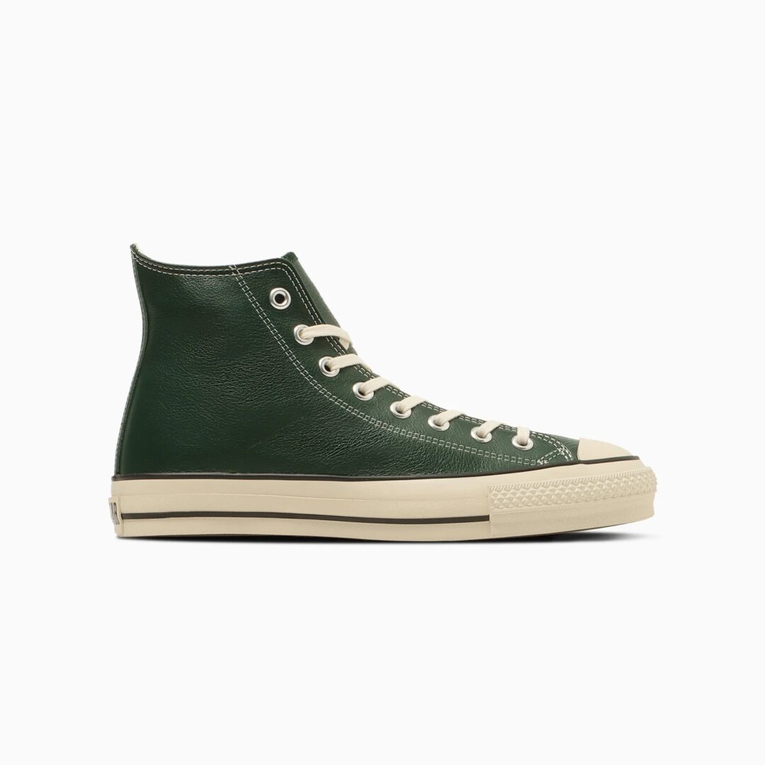 【2025年 11/21 発売】CONVERSE LEATHER ALL STAR J HI “Deep Green” (コンバース レザー オールスター “ディープグリーン”) [31316730]