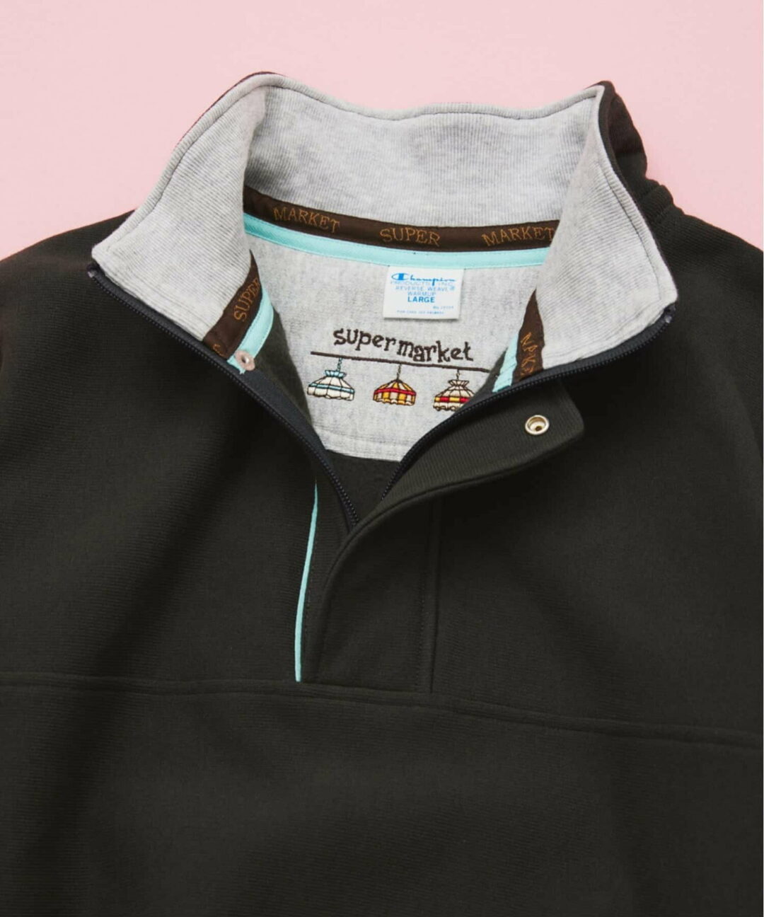 Champion × JOURNAL STANDARD 2025 FW 別注 “スーパーマーケット ハーフ ジップ スウェット”が発売 (チャンピオン ジャーナルスタンダード)