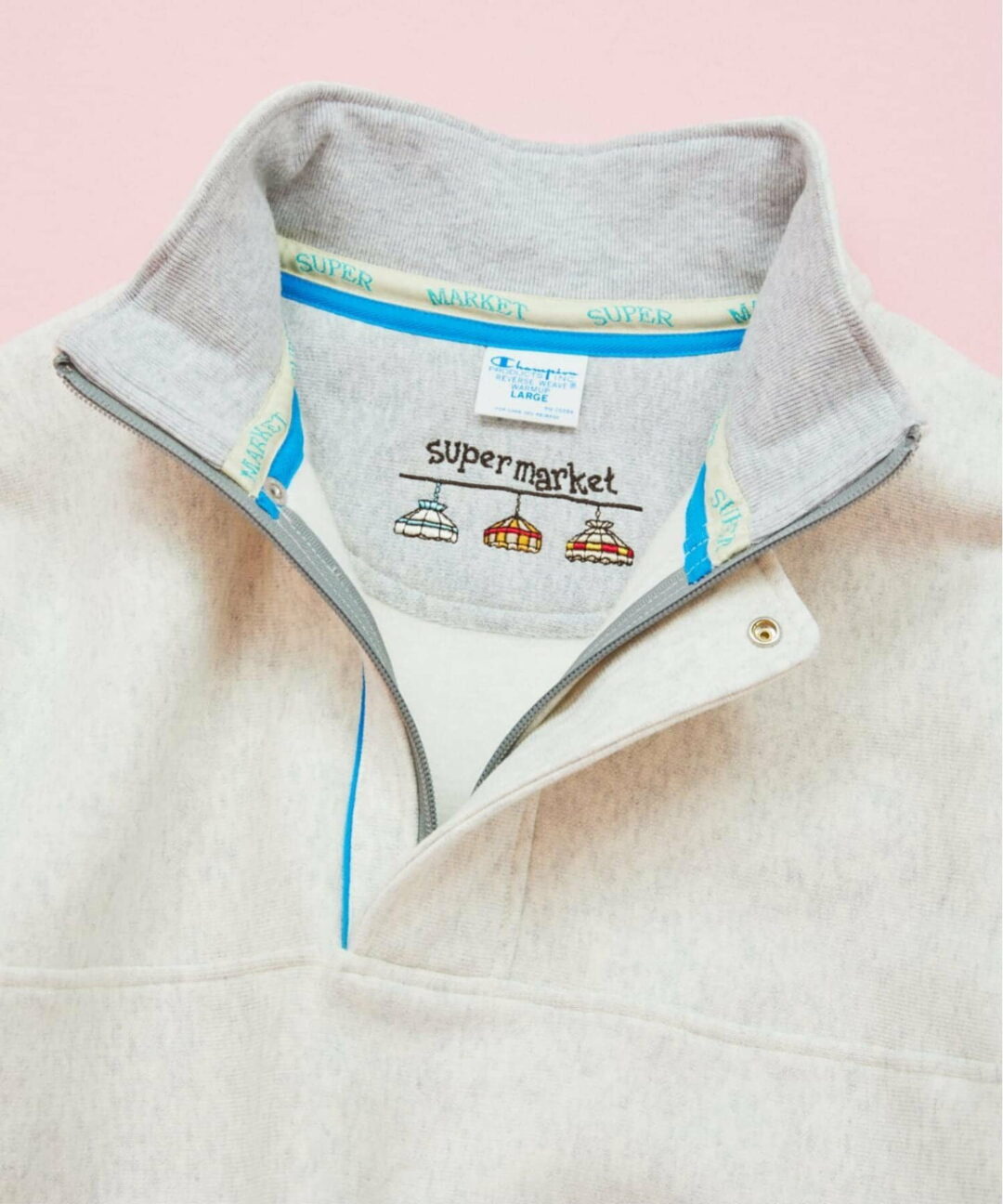 Champion × JOURNAL STANDARD 2025 FW 別注 “スーパーマーケット ハーフ ジップ スウェット”が発売 (チャンピオン ジャーナルスタンダード)