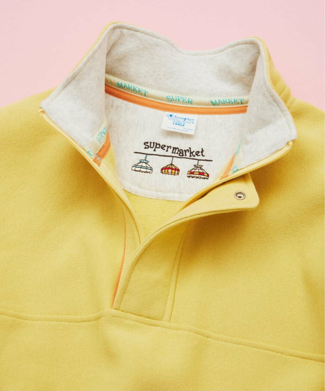 Champion × JOURNAL STANDARD 2025 FW 別注 “スーパーマーケット ハーフ ジップ スウェット”が発売 (チャンピオン ジャーナルスタンダード)