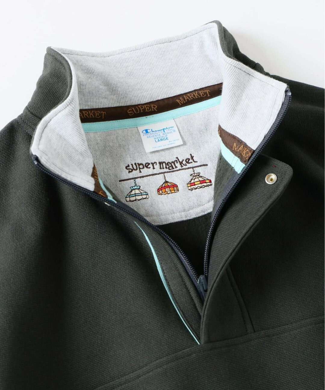 Champion × JOURNAL STANDARD 2025 FW 別注 “スーパーマーケット ハーフ ジップ スウェット”が発売 (チャンピオン ジャーナルスタンダード)