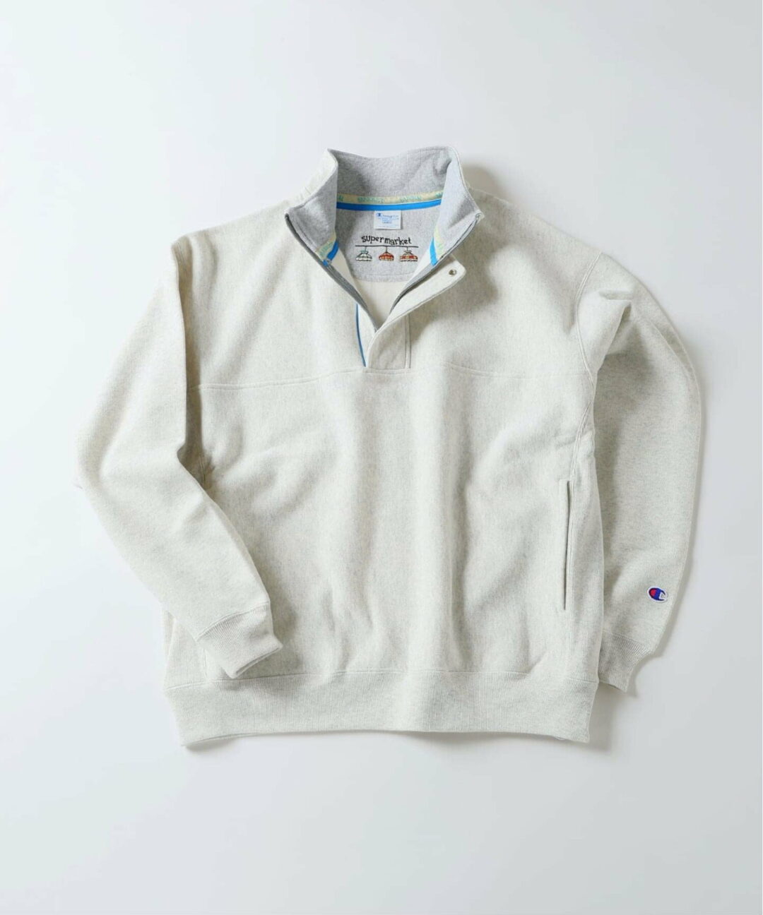 Champion × JOURNAL STANDARD 2025 FW 別注 “スーパーマーケット ハーフ ジップ スウェット”が発売 (チャンピオン ジャーナルスタンダード)