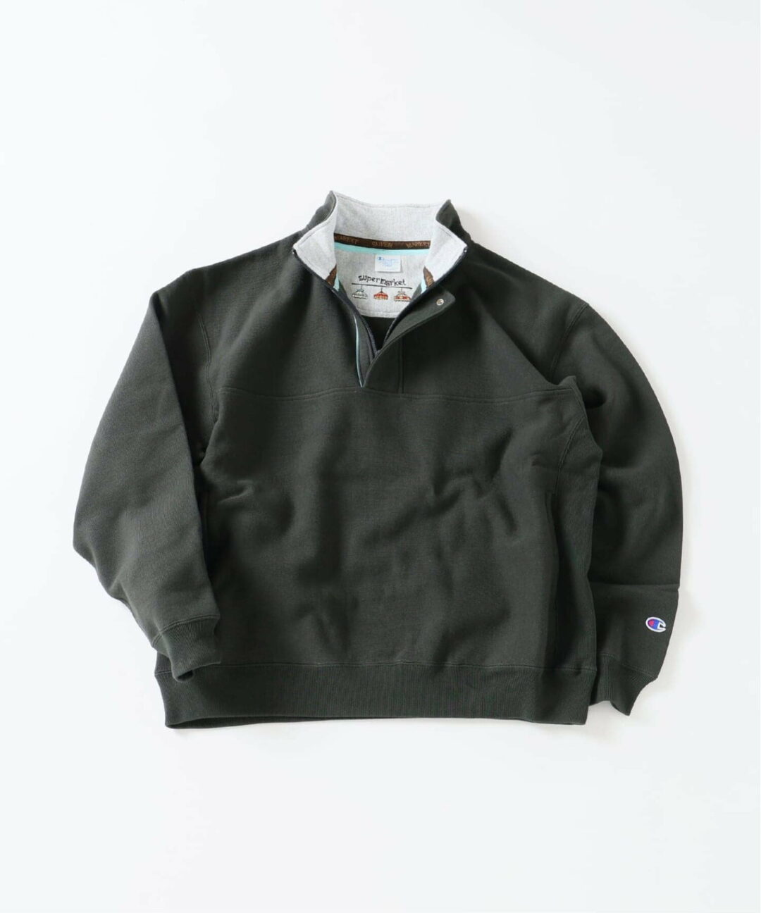 Champion × JOURNAL STANDARD 2025 FW 別注 “スーパーマーケット ハーフ ジップ スウェット”が発売 (チャンピオン ジャーナルスタンダード)