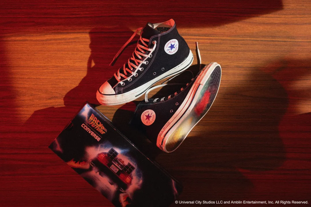 【2025年 10/26 発売】「バック・トゥ・ザ・フューチャー」× CONVERSE ALL STAR 40周年記念コラボ (コンバース オールスター BACK TO THE FUTURE)