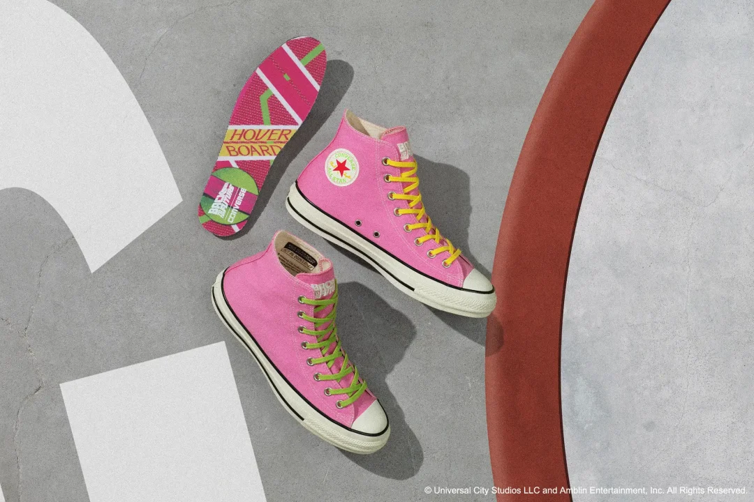 【2025年 10/26 発売】「バック・トゥ・ザ・フューチャー」× CONVERSE ALL STAR 40周年記念コラボ (コンバース オールスター BACK TO THE FUTURE)