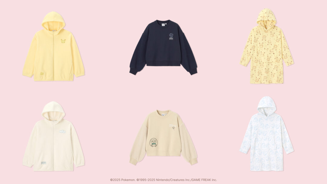 ポケピース × GU コラボコレクションが2025年 11/28 発売 (Pokémon Peaceful Place ジーユー)