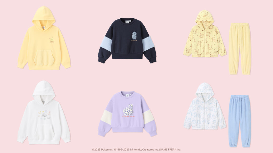 ポケピース × GU コラボコレクションが2025年 11/28 発売 (Pokémon Peaceful Place ジーユー)