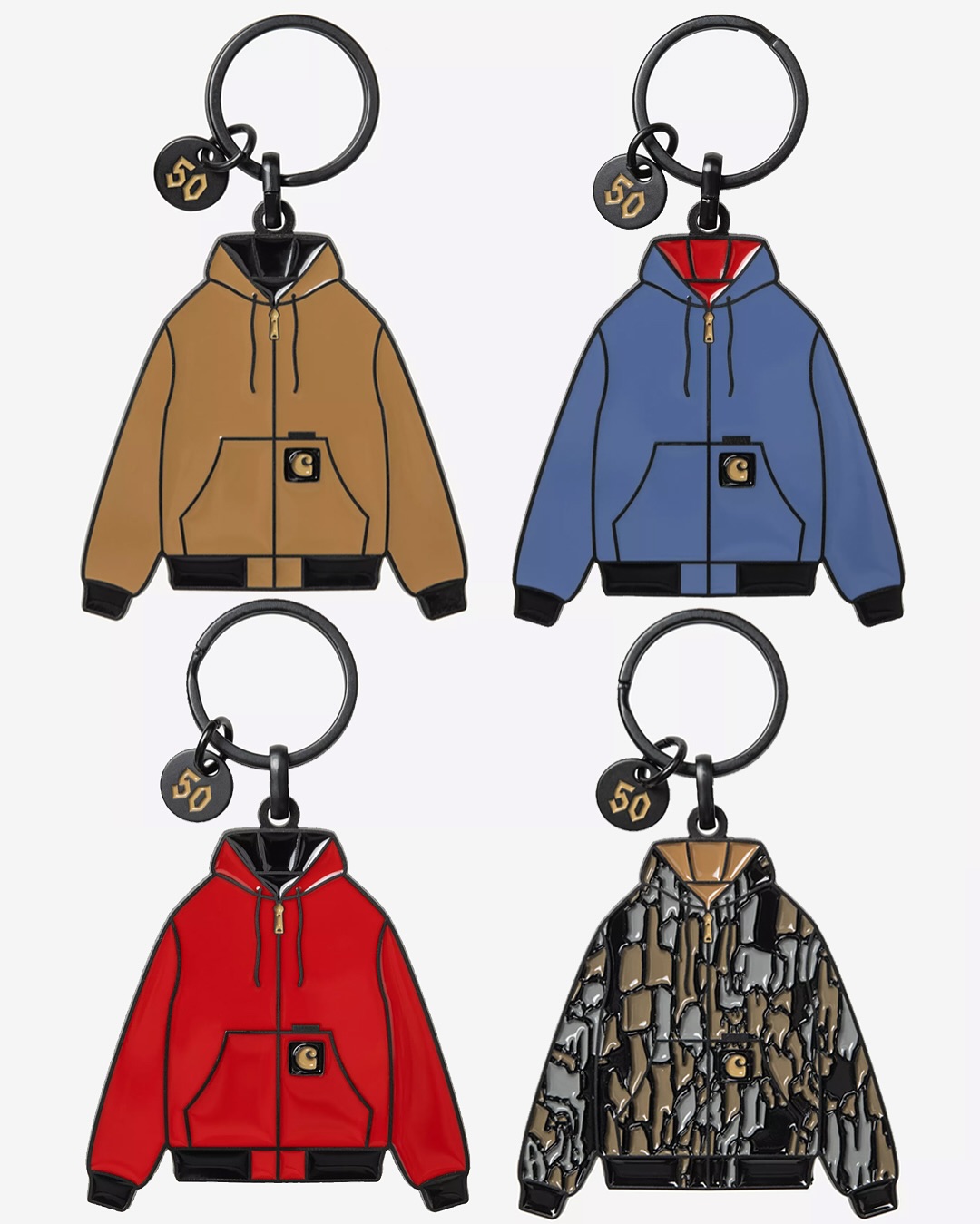 “Carhartt WIP OGアクティブジャケット”の50周年記念エディションが4つのスペシャルデザインが20225年 10/30 発売 (カーハート Active Jacket 50th Anniversary)