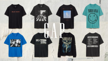 Gapからレジェンドアーティストをフィーチャーした「Vintage Music Tees」2025 FALL コレクションが2025年 10/3 発売 (ギャップ)