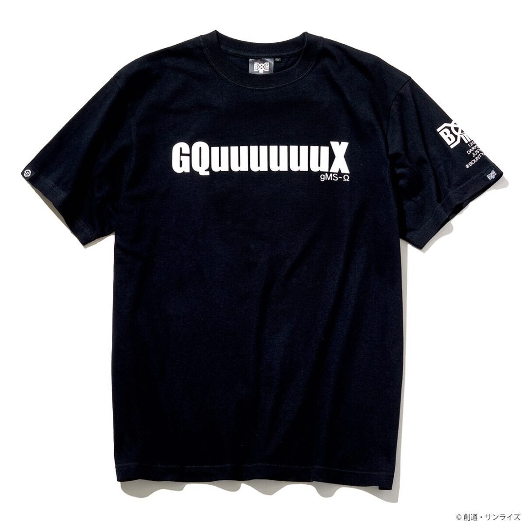 BOUNTY HUNTER × 機動戦士 Gundam GQuuuuuuX コラボTシャツが2025年 10/25 発売 (バウンティーハンター ガンダム ジークアクス)