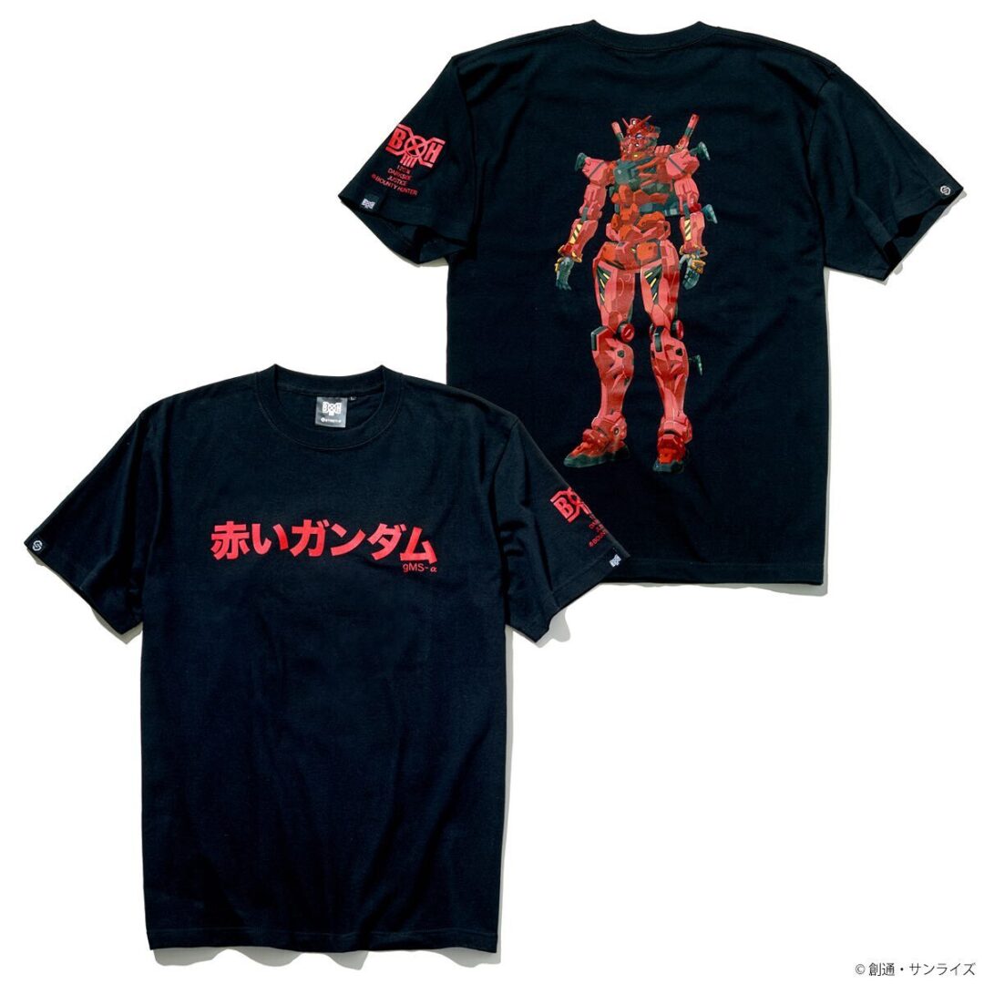 BOUNTY HUNTER × 機動戦士 Gundam GQuuuuuuX コラボTシャツが2025年 10/25 発売 (バウンティーハンター ガンダム ジークアクス)