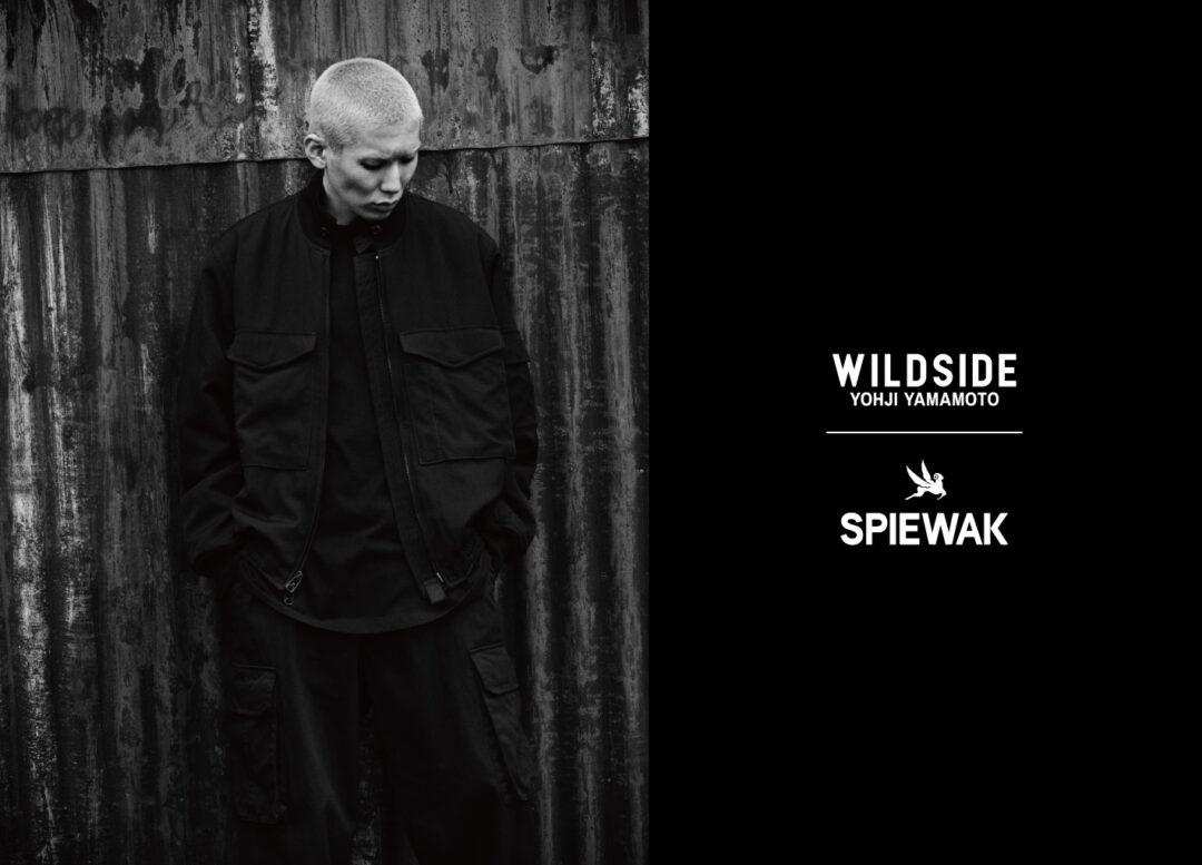 WILDSIDE YOHJI YAMAMOTO × SPIEWAK 2025 FW “ウールギャバジン素材のG-8フライトジャケット”が10/15 発売 (ヨウジヤマモト スピワック)