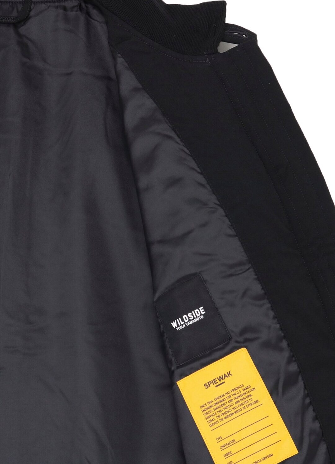 WILDSIDE YOHJI YAMAMOTO × SPIEWAK 2025 FW “ウールギャバジン素材のG-8フライトジャケット”が10/15 発売 (ヨウジヤマモト スピワック)
