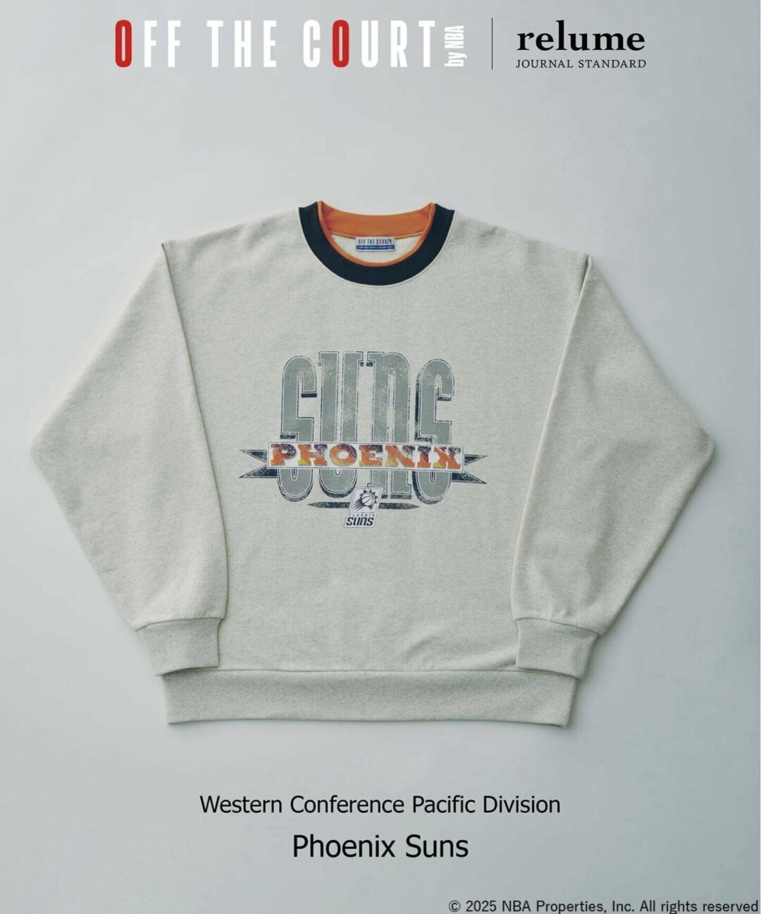 JOURNAL STANDARD relume × Off The Court by NBA 2025 FW 別注 “リンガースウェット”が発売 (ジャーナルスタンダード エヌビーエー オフ・ザ・コート バイ)