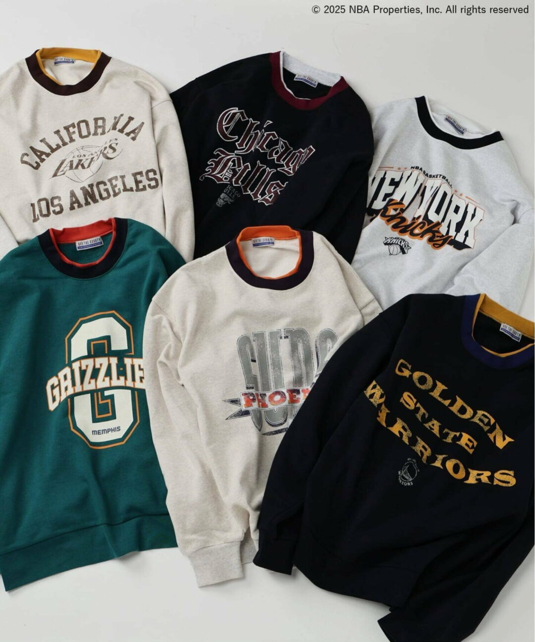 JOURNAL STANDARD relume × Off The Court by NBA 2025 FW 別注 “リンガースウェット”が発売 (ジャーナルスタンダード エヌビーエー オフ・ザ・コート バイ)