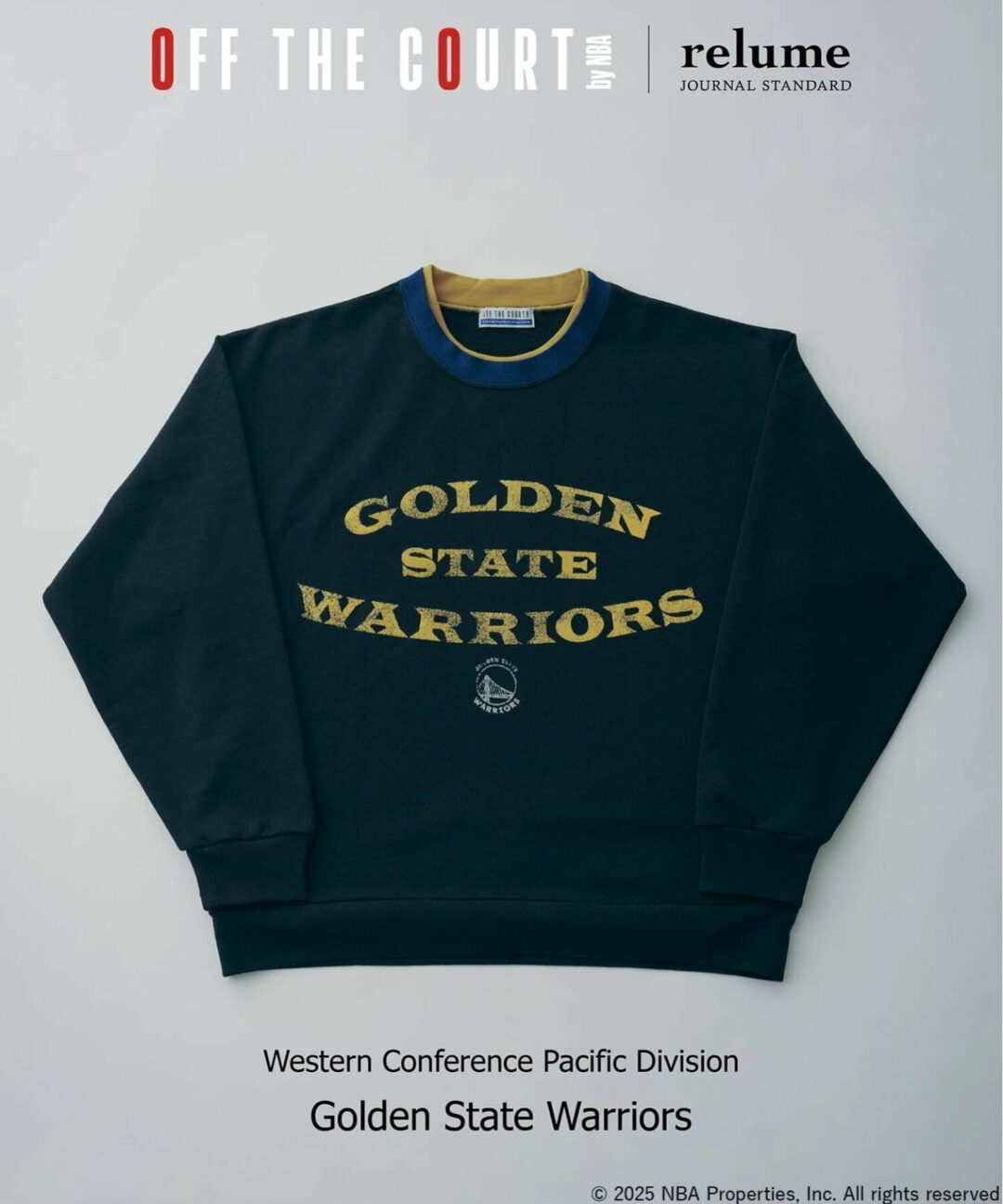 JOURNAL STANDARD relume × Off The Court by NBA 2025 FW 別注 “リンガースウェット”が発売 (ジャーナルスタンダード エヌビーエー オフ・ザ・コート バイ)